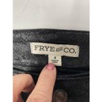 Frye NWT  & Co‎ Black Faux Suede Cropped Bootcut Pants Sz 4 Photo 6