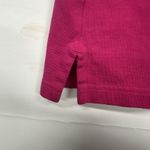 Lands' End Women’s Lands’ End Polo Tunic Top Pink Contrast Collar Long Sleeve Size M Photo 8