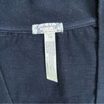 Free People  • Just Because Onesie jumpsuit black knit oversized lounge v neck Photo 6