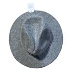 Time And Tru NWT  Heather Gray Banded Fedora Hat One Size Adjustable Photo 3