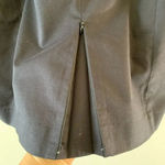 Ann Taylor  Navy Cotton Pencil Skirt 14‎ Tall Career Photo 4