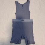 SKIMS  Ribbed Pajama Set - Light Purple Photo 2