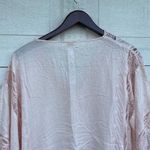 Chico's Chico’s Women’s Poncho Cover Up Pink Embroidered V Neck Small Medium Photo 4