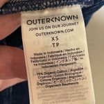 Outerknown  Indigo Blue Denim Jumpsuit Womens Size XS Organic Cotton Photo 5