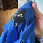XOXO cropped blue blazer Photo 1