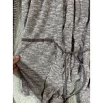 Free People free people cardigan duster hooded tue waist medium cotton nylon Photo 2