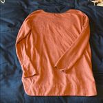 YA Los Angeles  Rust Long Sleeve Sweater with Button Accents Photo 3