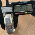 Certina Rare Luxury Designer Ladies Watch Black Dial Stainless Bracelet Hands Silver Photo 12