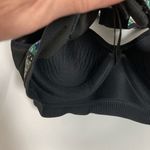 Heavy Padded Sport Bra Small Orange Photo 3