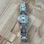 Bulova Diamonds Chronograph Ladies Watch White Dial Stainless Bracelet Date Photo 10