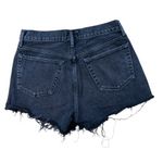 AGOLDE Parker Black Denim Shorts Photo 1