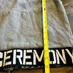 Opening Ceremony Open Ceremony OC Hooded Vest Boxy Logo Elastic Gray Sweater S Oversized Sporty Photo 7