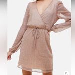 Emerald Sundae  Rose Gold Juniors Metallic Dress Photo 0