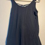 SO  Black Backless Tank Top SZ L Lace Back Sleeveless Business Casual Shirt Photo 4