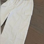 Philosophy NWT White Linen Cargo Pants Photo 2