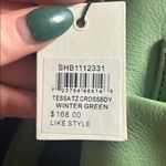 Fossil  Winter Green Leather Crossbody Bag Photo 2