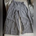 Free People  East Side Trousers Pants - black/white Sz S New no tags Photo 5