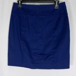 Ann Taylor Navy Blue Mini Pencil Career Casual Or Dress Skirt Size 4 Photo 7