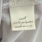 Anthropologie ANTHRO BIRD CAGE BLUE WHITE SLEEVELESS PRINT TANK BACK STYLE DRESS S Photo 5