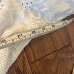 Kasia made in Greece cotton eyelet puff sleeve tie back dress White Size M Photo 6