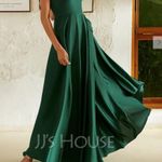 JJ's House NWT JJ’s House A-Line Cowl Neck Floor-Length Prom Dresses Photo 1