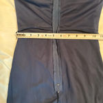 City Vibe  Blue Velvet off one shoulder dress with rhinestones  Photo 6