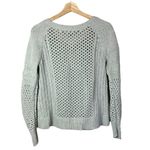 American Eagle AEO Light Blue Scoop Neck Pullover Knit Sweater M Photo 1