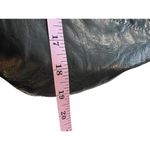 Axcess by Liz Claiborne Black Quilted Tote Shoulder Bag Polka Dot Lining Women’s Photo 5