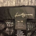 TWENTY ONE black lace leggings Medium () NWOT (Forever 21) Photo 5