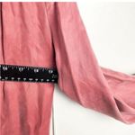 Young Fabulous and Broke cupro blouse 3/4 long sleeves sold on revolve mauve XS Photo 4