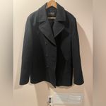Michael Kors  Classic Black Pea Coat Photo 7