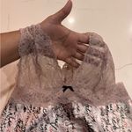 Victoria's Secret  Lace Trim Chemise - Pink and Black size M Photo 2