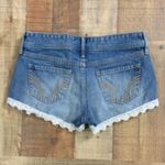 Hollister Light Wash Distressed Shorts Size w25 Photo 3