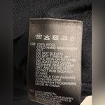 Reiss  Wool black long sleeve crew sweater XL Photo 3