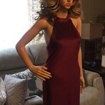Forever 21  formal dress large maroon Photo 7