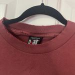 Vintage 1997 Tour Rage Against The Machine GIANT Band Tee Shirt Maroon Crop Raw Size L Photo 2