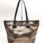 Salvatore Ferragamo  Metallic Gold Tote Photo 0