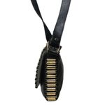 Ted Baker Black Lambskin and Brass Accent Throughout Bag & Strap Crossbody Bag Photo 1