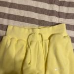 Nike Yellow Women’s Fleece Joggers Photo 1