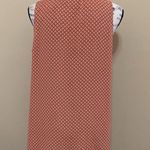 Loft Orange & White Sleeveless Top Photo 5