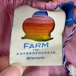 Farm Rio for Anthropologie Floral Print Ruffle Mini Dress Womens XL Pink Photo 5