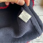 Christopher & Banks Vintage 2000 Y2K Knit Sweater Christmas Snowman USA Flag Unisex Roll Neck Medium Photo 9