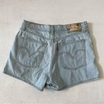 Levi's × Farm Rio RARE Bird of Paradise Parrot Ribcage Jean Shorts Size 31 Blue Photo 4