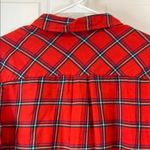 J.Crew  Boy Fit Soft Red Plaid Button Down Casual 100% Cotton Shirt - Size Small Photo 9
