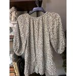 Anthropologie Omika Isla Tasseled Blouse Elliot Galapago Womens Size Small Green Photo 7