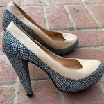 Rebecca Minkoff  Leather Tan/Black Dot Pumps size 6 Photo 7