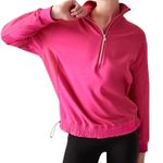 Athleta  large Triumph hybrid half zip sweatshirt TLS1 2568 Photo 0