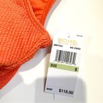 Michael Kors  textured ring logo low-back onepiece Photo 4