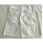 Madewell Womens  Cream/White Rigid A Line Denim Skirt Size 23 Photo 3