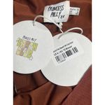 Princess Polly NEW Beawatch Brown Long Sleeve Mesh Cutout Mini Bodycon Dress 6 Photo 2